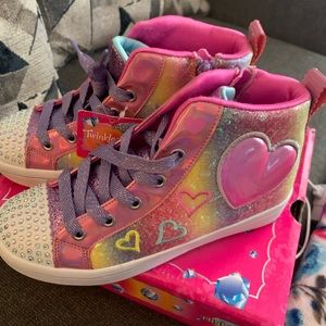 Twinkle Toes by Sketchers light up sneakers!